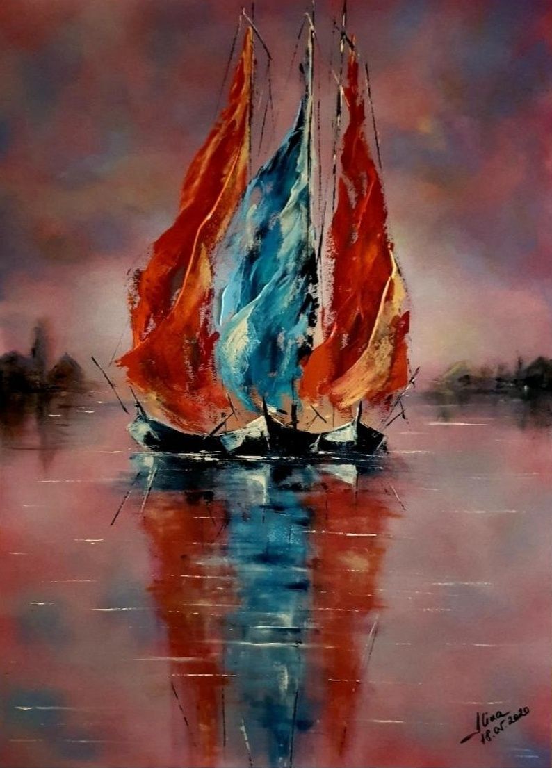 ArteDiAlina.com painting: Passion with reason